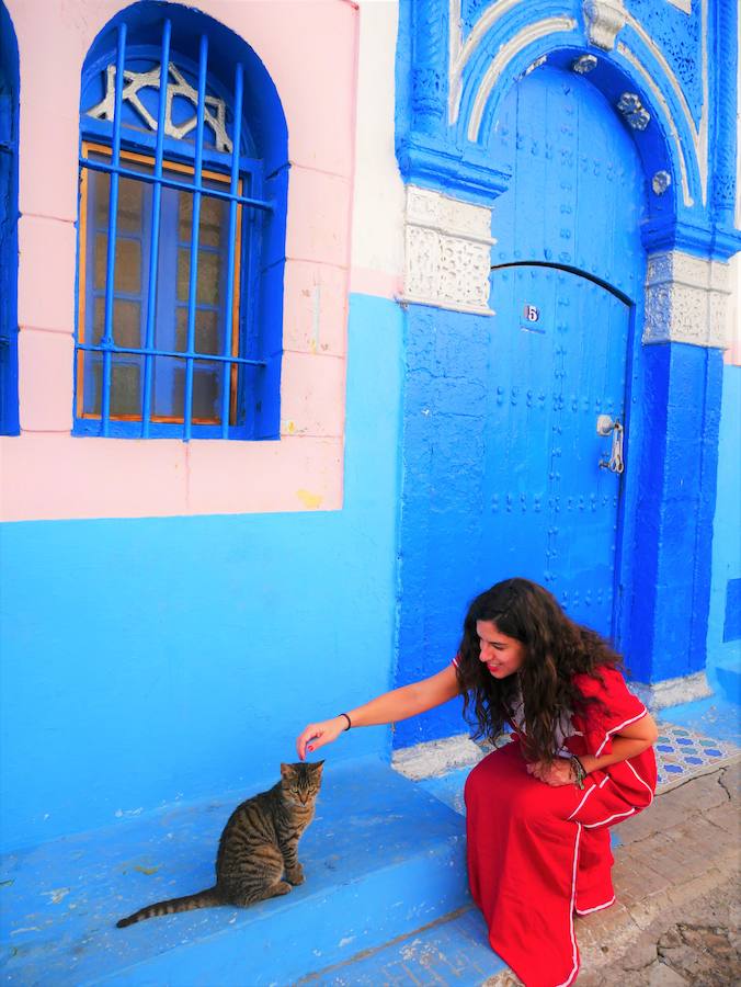 En el Kasbah de Rabat (Marruecos).