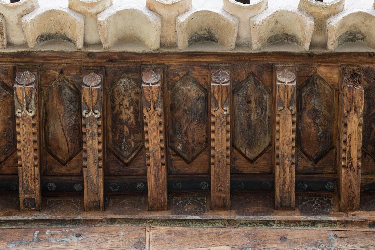 El interior dell palacio de Dar Al Horra.