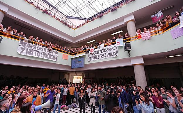 Protesta hoy en la UGR
