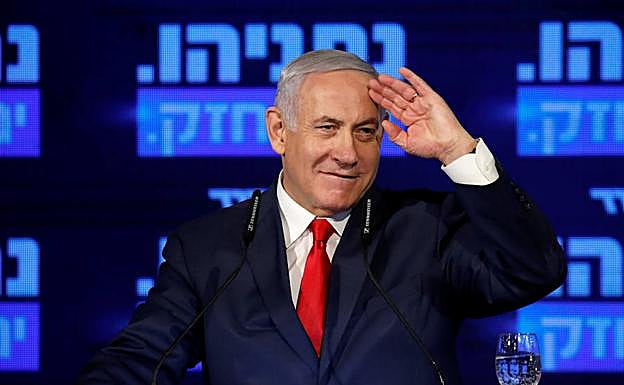 Benjamin Netanyahu.