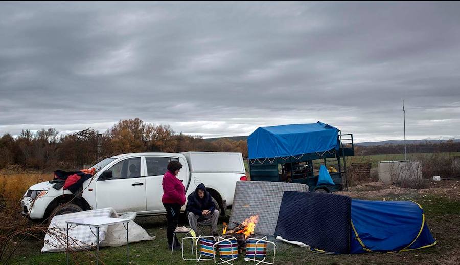 Algunas de las imágenes de Susana Girón sobre la migración del ganado en el altiplano de Granada. Puede  leer el reportaje completo aquí