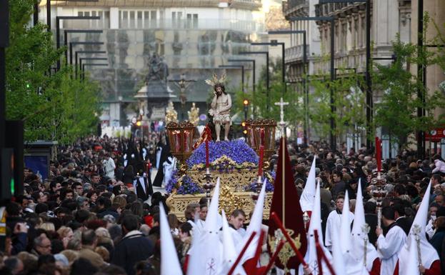 Jesús de la Meditación en Gran Vía 