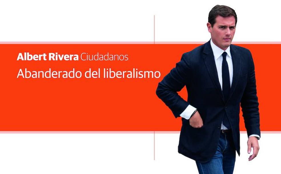 Albert Rivera, el abanderado del liberalismo. 