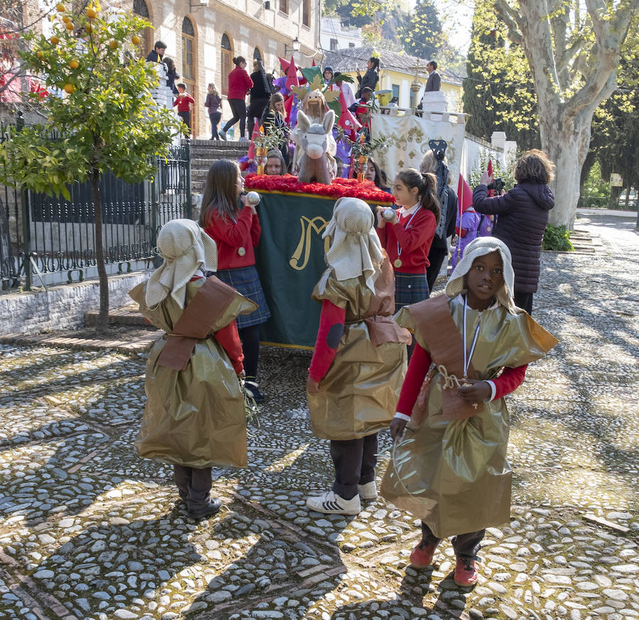 La cita cofrade infantil de este barrio fue muy participativa