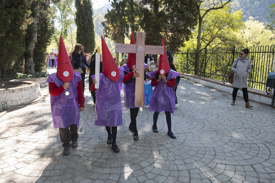 La cita cofrade infantil de este barrio fue muy participativa