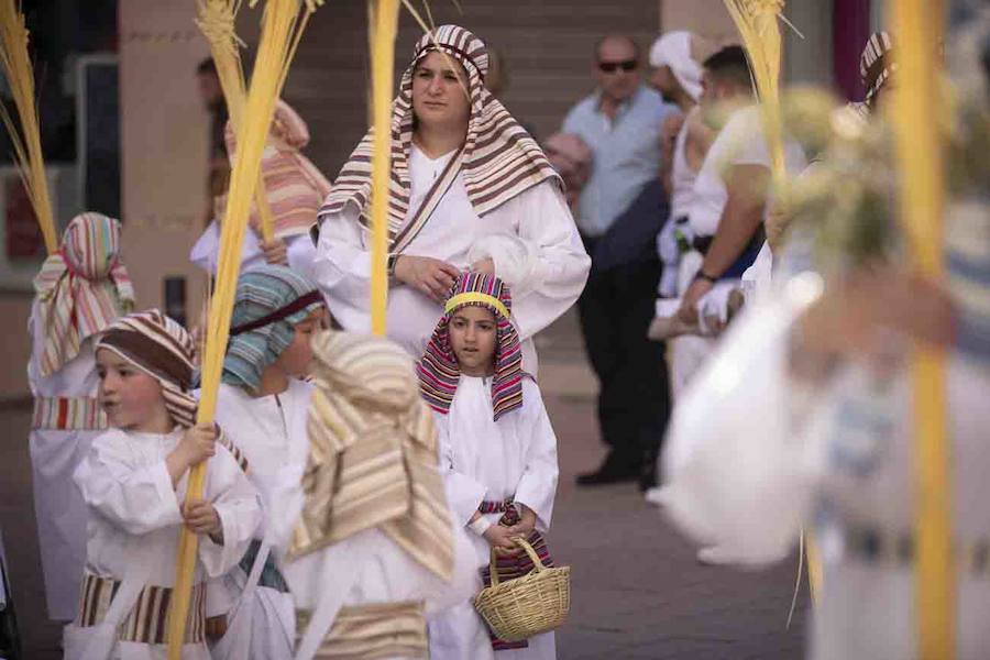 La procesión ha sido la primera en salir en la Semana Santa local
