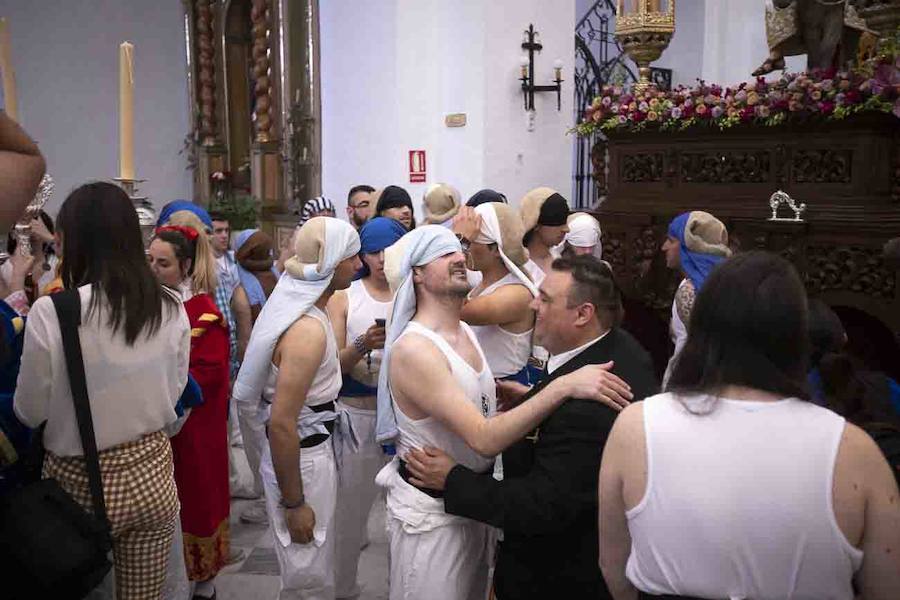 La procesión ha sido la primera en salir en la Semana Santa local