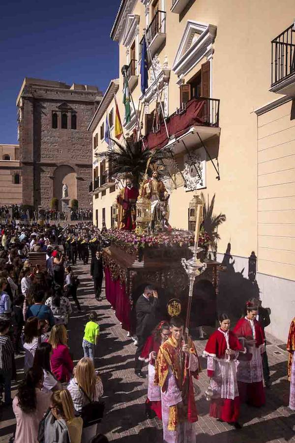 La procesión ha sido la primera en salir en la Semana Santa local