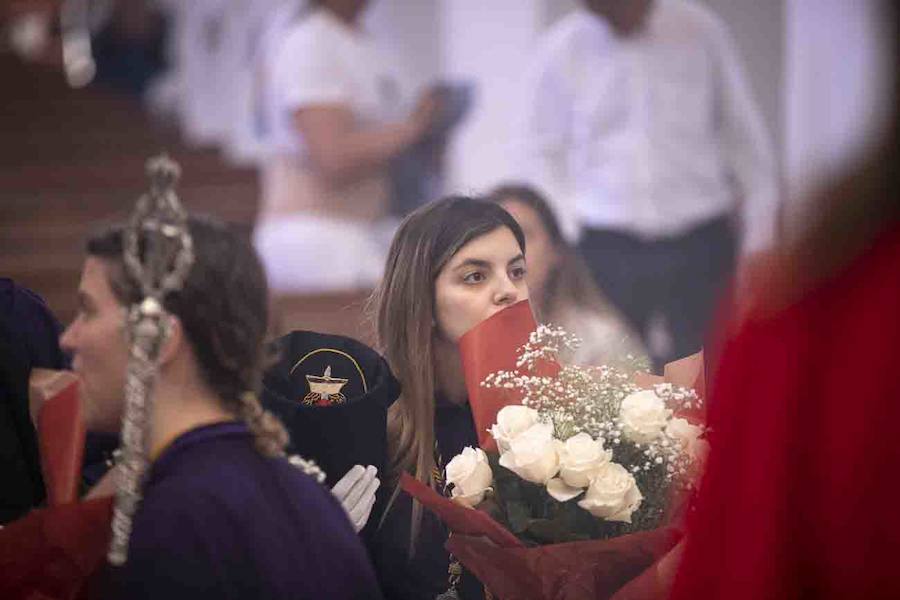 La procesión ha sido la primera en salir en la Semana Santa local