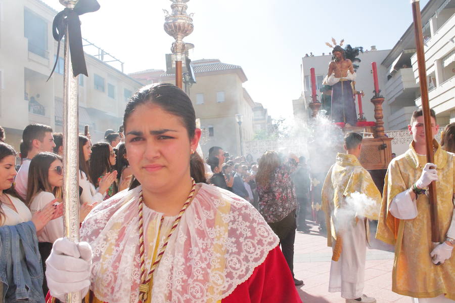 Es la única hermandad que celebra en la tarde del Domingo de Ramos su estación de penitencia en la localidad sexitana