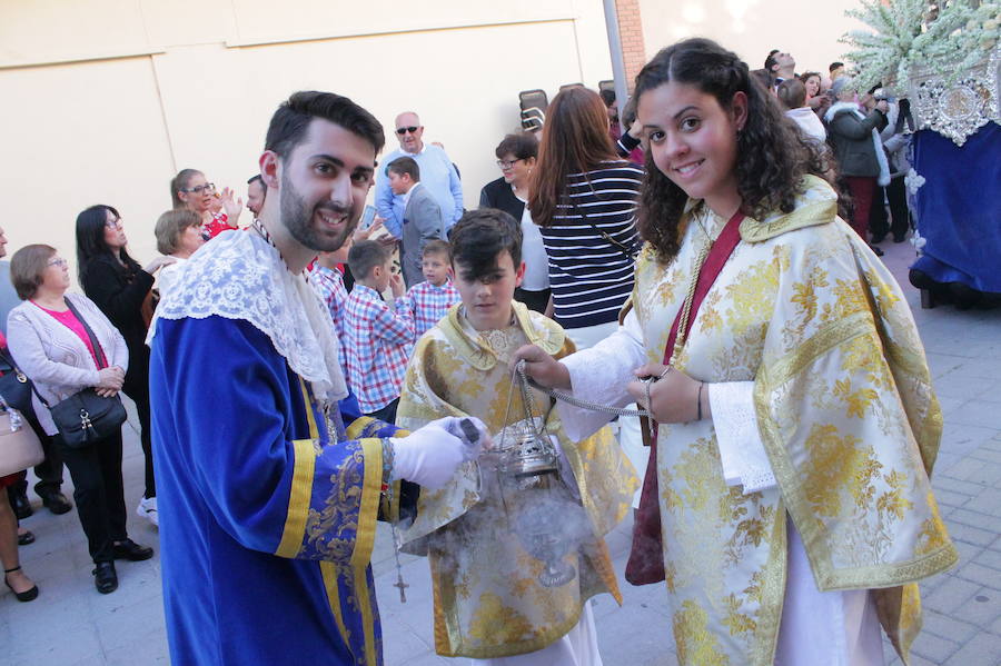 Es la única hermandad que celebra en la tarde del Domingo de Ramos su estación de penitencia en la localidad sexitana