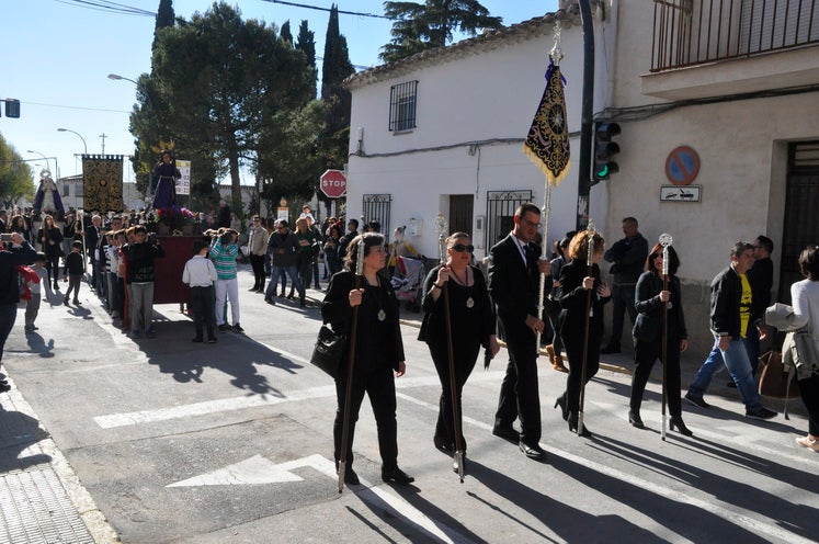 Fotos: Huéscar celebra la procesión infantil de su Semana Santa