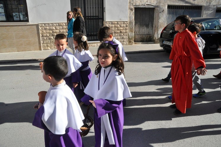 Fotos: Huéscar celebra la procesión infantil de su Semana Santa