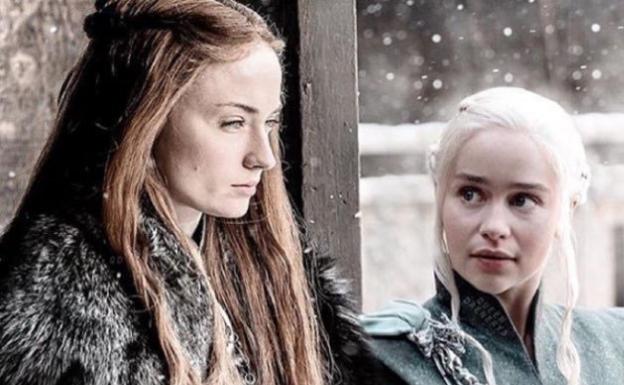 Sansa Stark y Daenerys en el Norte.