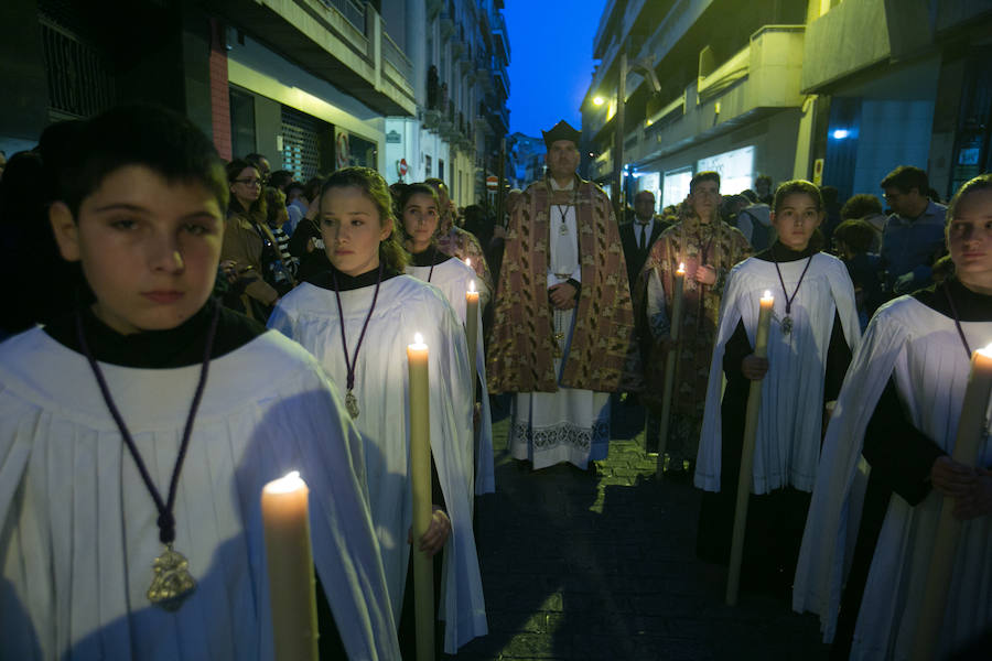 La última cofradía de este lunes comienza a recorrer el centro de la ciudad a última hora de la tarde