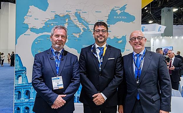 José García Fuentes ha acudido a la feria de cruceros de Miami para realizar contactos con las navieras. 