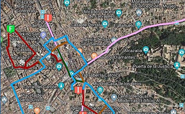 Cortes de tráfico previstos para el Miércoles Santo