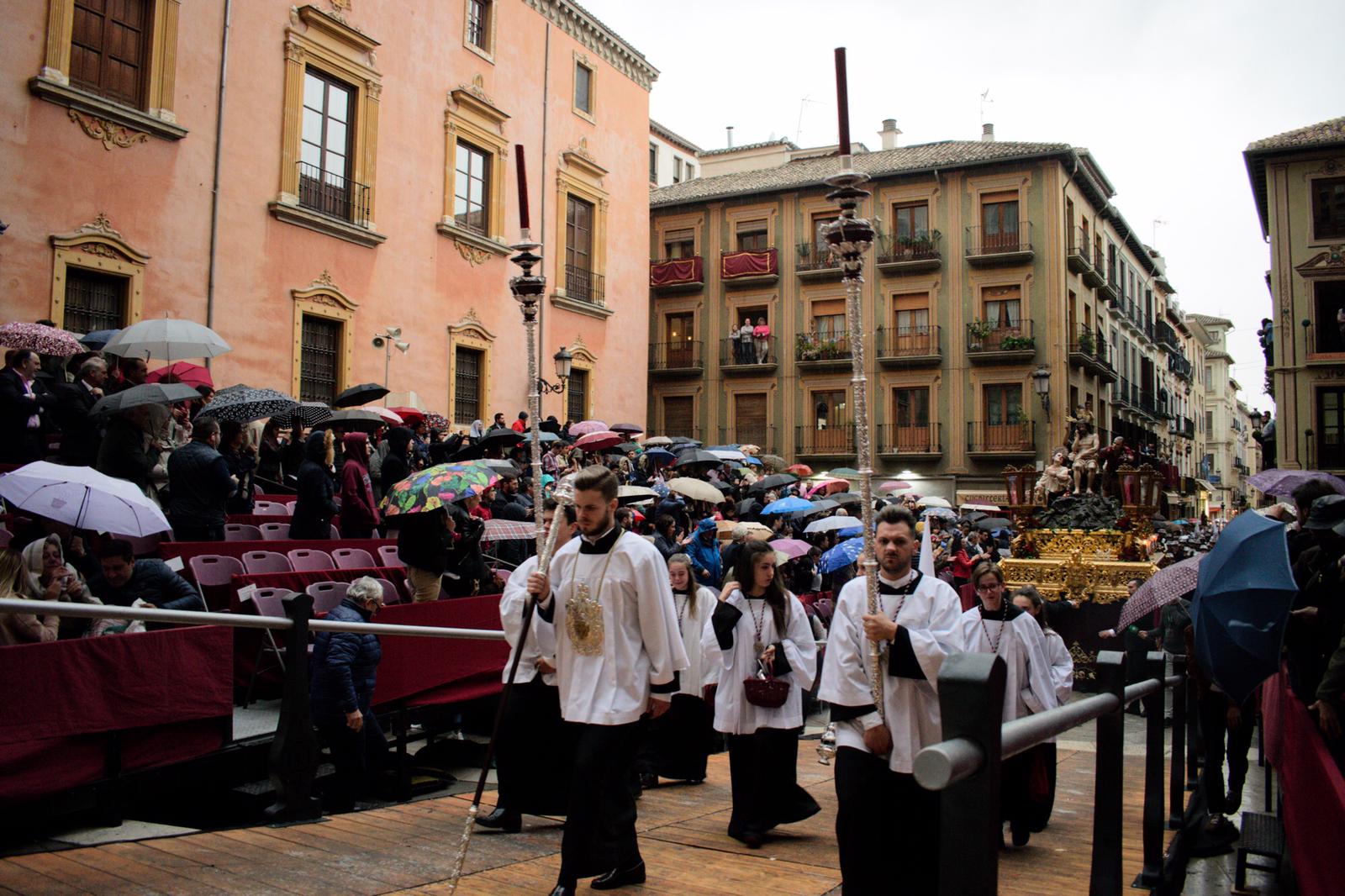 La cofradía de Nuestro Señor de la Meditación y María Santísima de los Remedios logra realizar su estación de penitencia