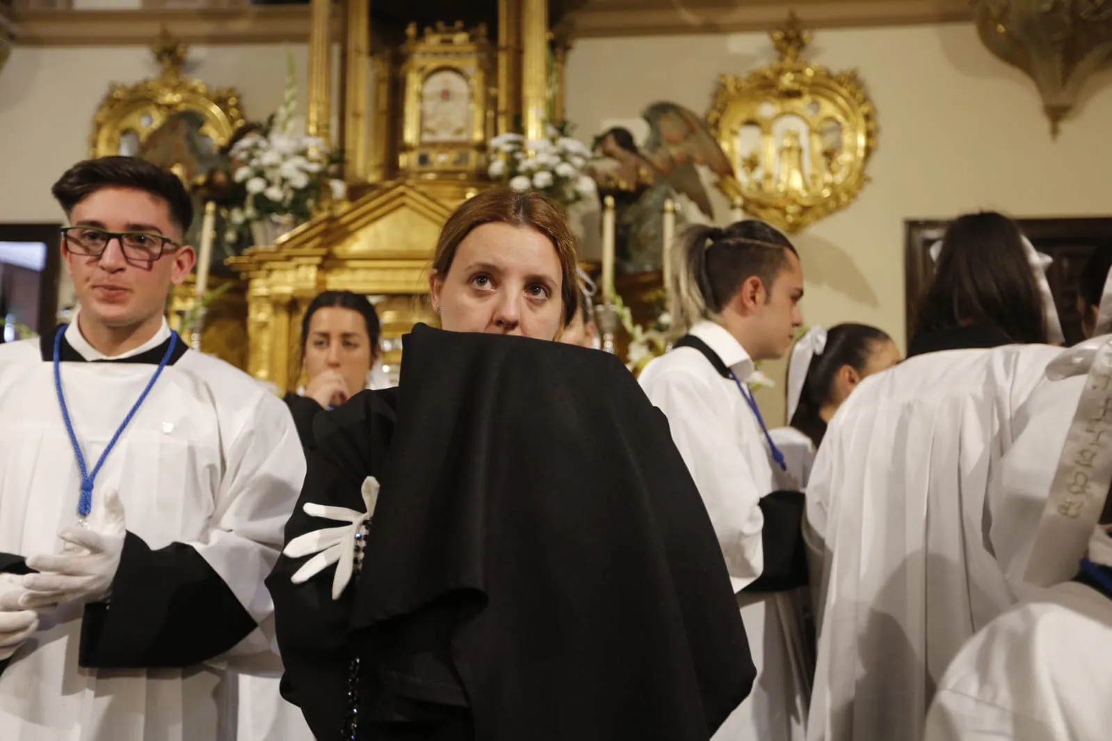 La Concha se queda en su templo por temor a la lluvia