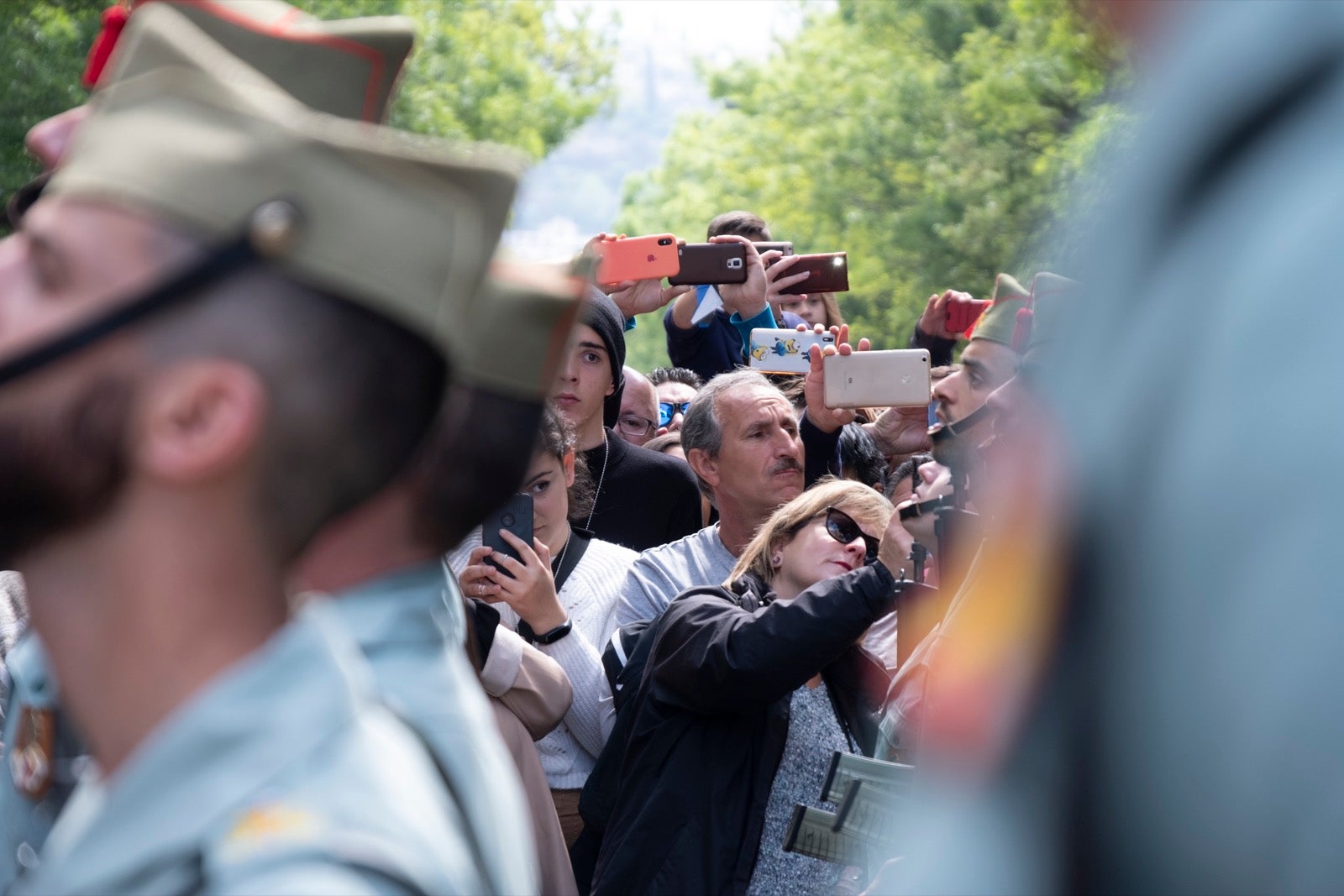 Los legionarios estarán esta tarde tras la cruz de guía de la cofradía de los Ferroviarios
