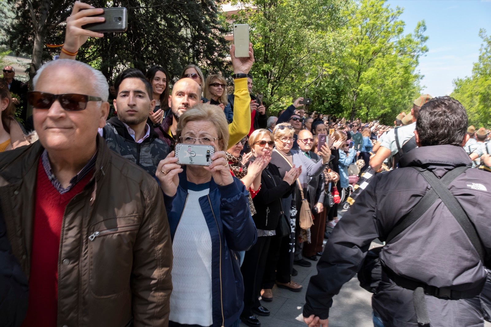 Los legionarios estarán esta tarde tras la cruz de guía de la cofradía de los Ferroviarios