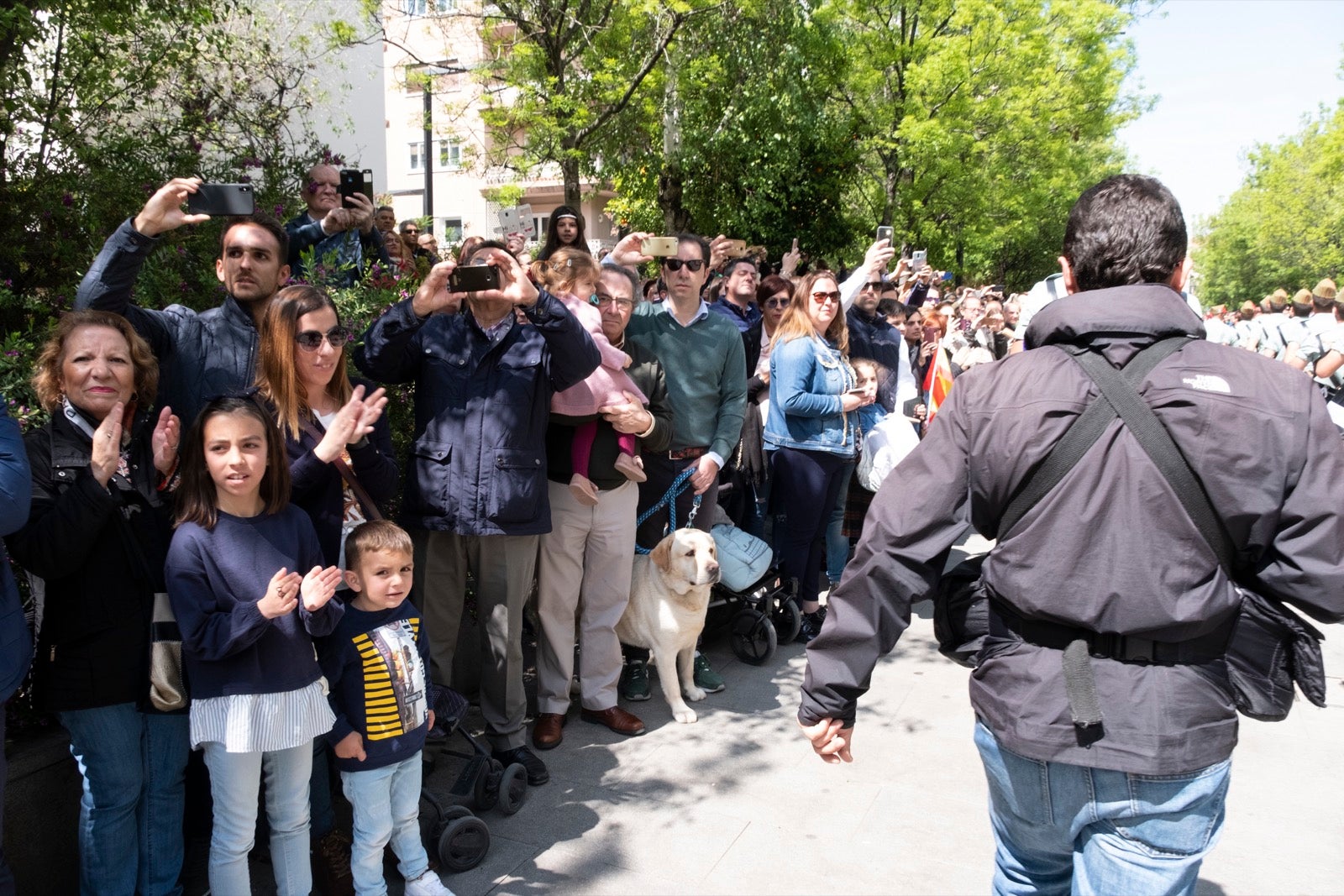 Los legionarios estarán esta tarde tras la cruz de guía de la cofradía de los Ferroviarios