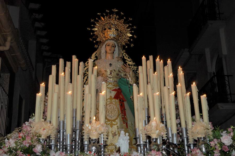 La Hermandad de Jesús del Ecce-Homo y María Santísima de la Salud y Esperanza la fundo José Manuel Pérez Ojeda en 1975