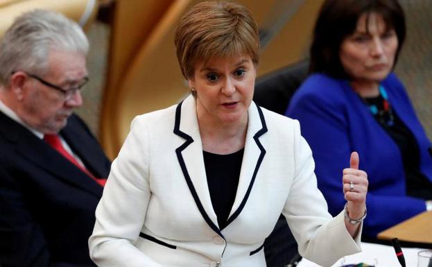 La ministra principal de Escocia, Nicola Sturgeon.