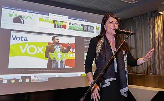 Macarena Olona, tras conocer los resultados