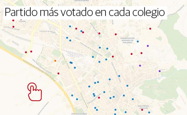 Descubre qué votaron tus vecinos de Granada, colegio a colegio