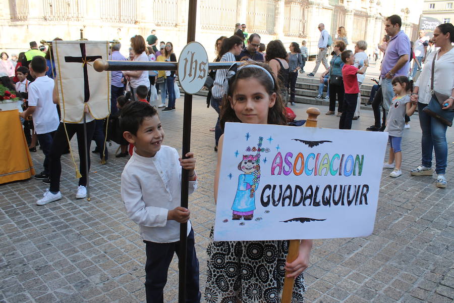 1.400 niños han participado en las 12 procesiones infantiles que han salido esta tarde