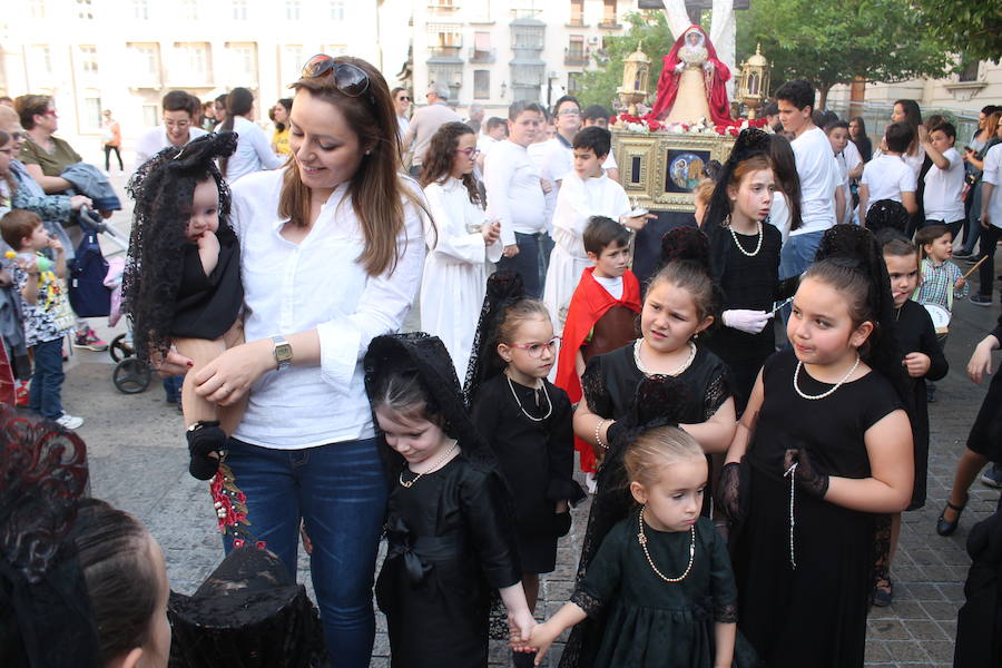 1.400 niños han participado en las 12 procesiones infantiles que han salido esta tarde