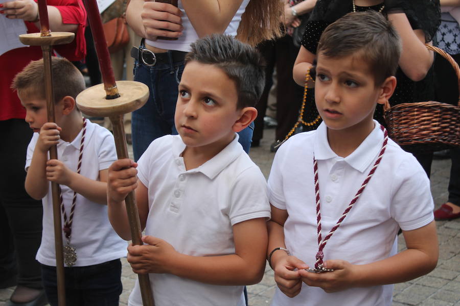 1.400 niños han participado en las 12 procesiones infantiles que han salido esta tarde