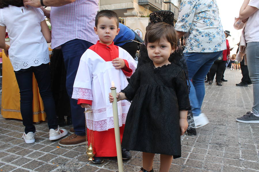 1.400 niños han participado en las 12 procesiones infantiles que han salido esta tarde