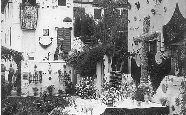 La calle Belén, en el Realejo, en una imagen antigua.