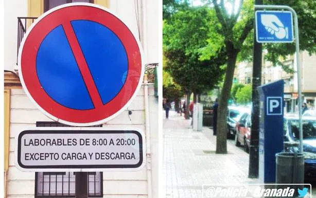 El aviso de la Policía Local de Granada sobre la zona azul para el Día de la Cruz