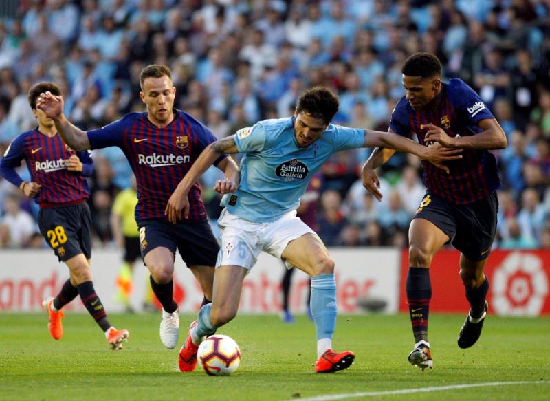 Fotos: Las maejores imágenes del Celta-Barcelona