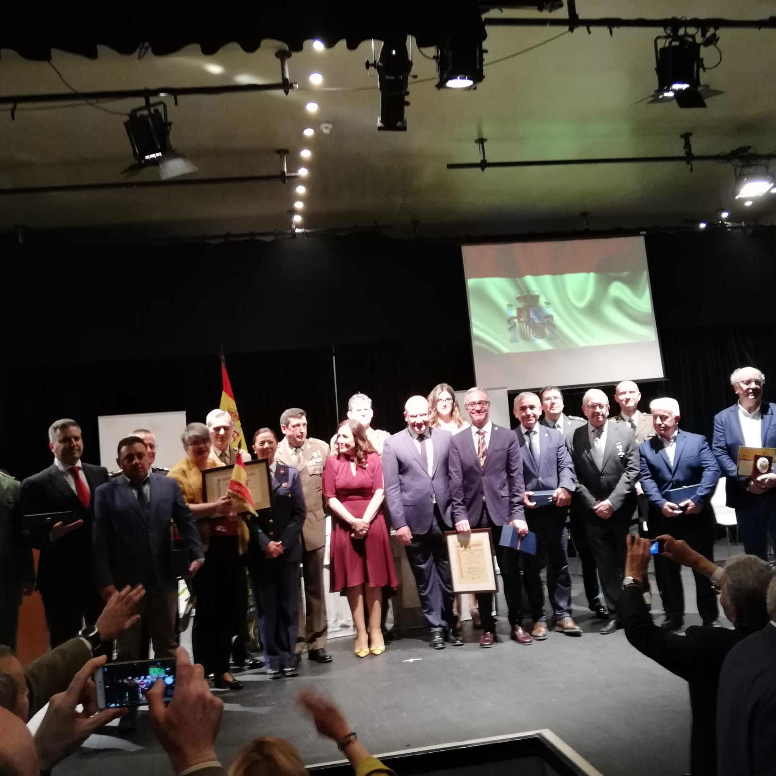 Emotiva celebración del XXV aniversario de la Subdelegación de Defensa en Jaén en un acto lleno de detalles muy jienenses