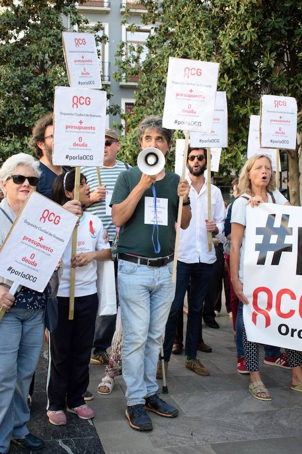 Fotos: Protesta de la OCG en Granada