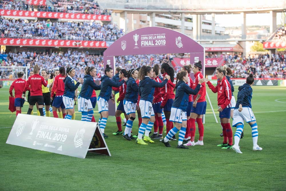 Los momentos más interesantes de la final entre la Real Sociedad y el Atlético de Madrid