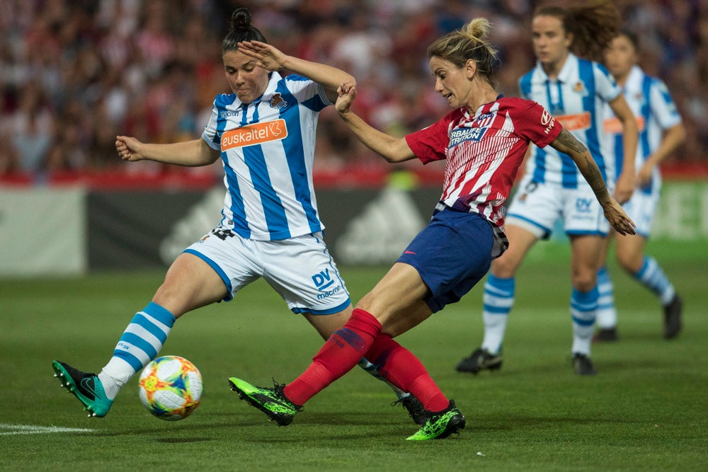 Los momentos más interesantes de la final entre la Real Sociedad y el Atlético de Madrid