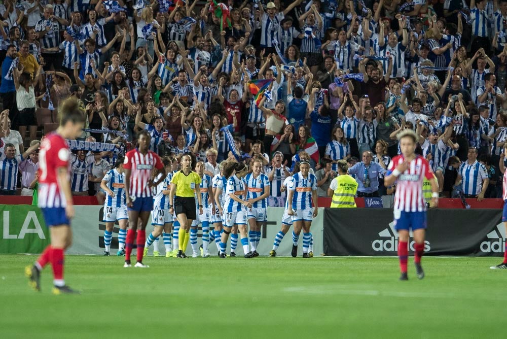 Los momentos más interesantes de la final entre la Real Sociedad y el Atlético de Madrid