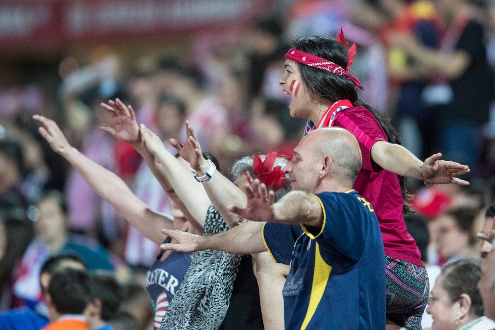 Los momentos más interesantes de la final entre la Real Sociedad y el Atlético de Madrid