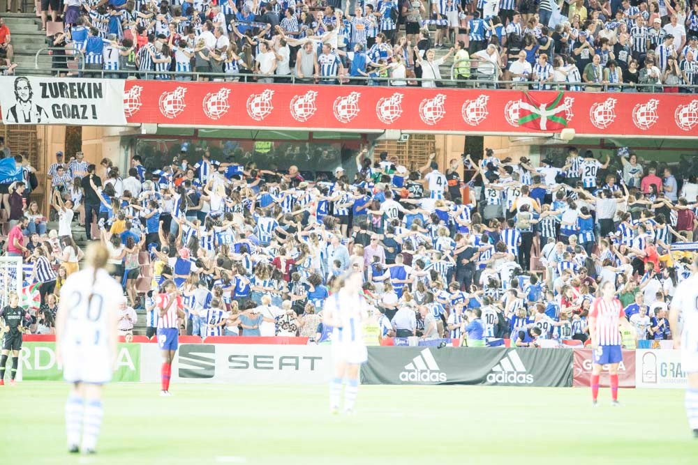 ¿Estuviste en el partido del final de la Copa de la Reina? Búscate en las gradas