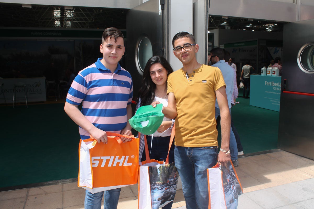 Gran ambiente en la feria expoliva durante su tercera jornada