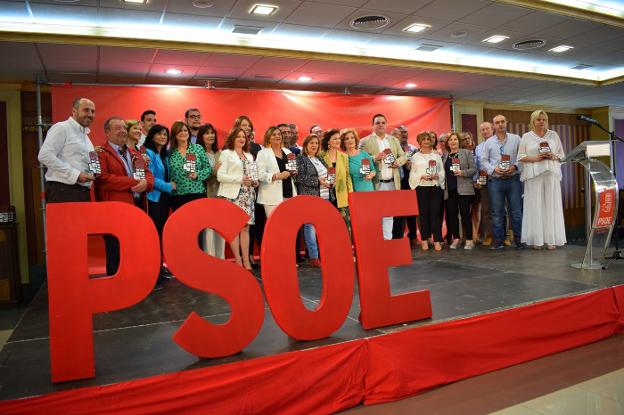Carmen Calvo pide el voto para el PSOE de Martos