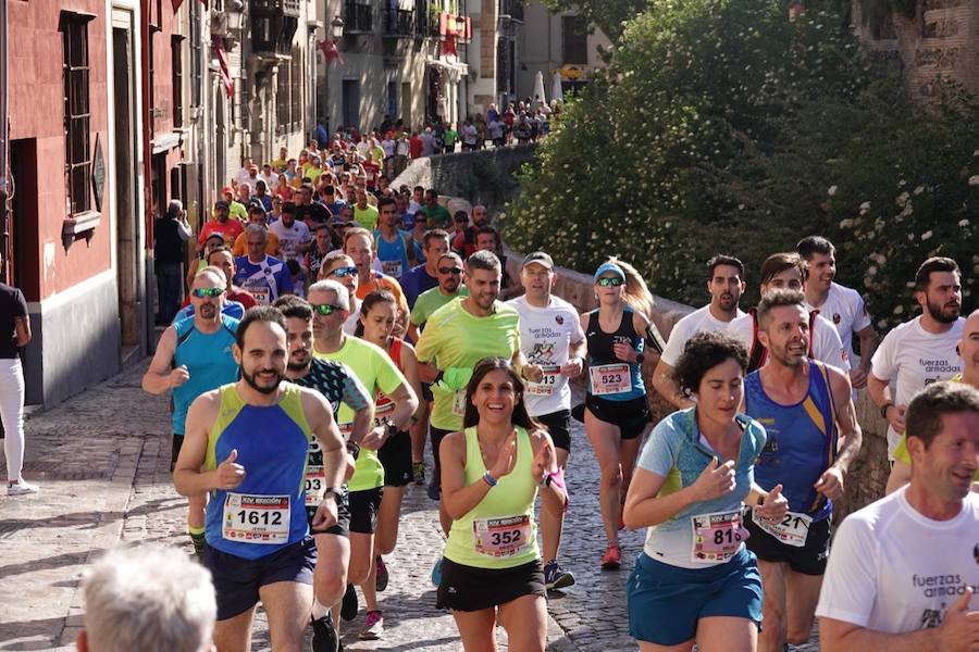 Un total de 13.1 kilómetros, dos menos que la pasada edición, y un desnivel acumulado de 207 metros de auténtica belleza por los barrios del Albaicín y el Sacromonte, dejando la Alhambra a la espalda, sin dejar de recorrer también los espacios más emblemáticos de la capital