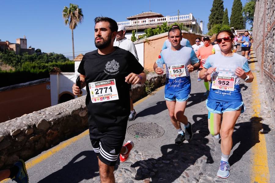 Un total de 13.1 kilómetros, dos menos que la pasada edición, y un desnivel acumulado de 207 metros de auténtica belleza por los barrios del Albaicín y el Sacromonte, dejando la Alhambra a la espalda, sin dejar de recorrer también los espacios más emblemáticos de la capital