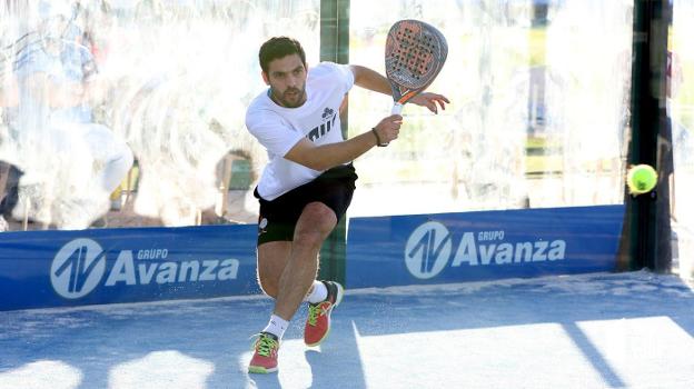 Antonio Luque ganó el primer partido en el torneo de Jaén.