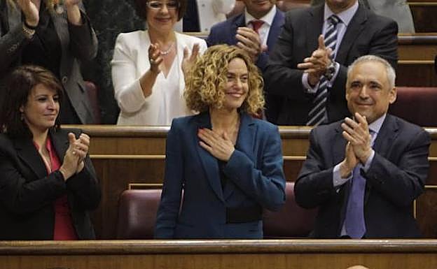 La socialista Meritxell Batet, nueva presidenta del Congreso. 